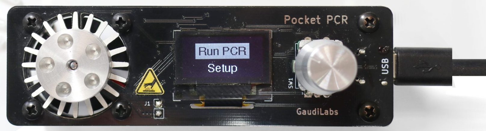 real Pocket-PCR machine